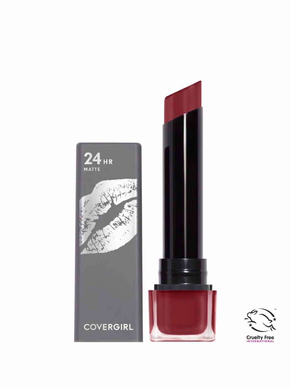 CoverGirl Exhibitionist 24HR Matte
Lipstick, Soloist